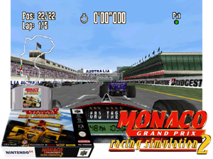Game Thumbnail - Monaco Grand Prix - Racing Simulation 2 (Europe) (En,Fr,Es,It)